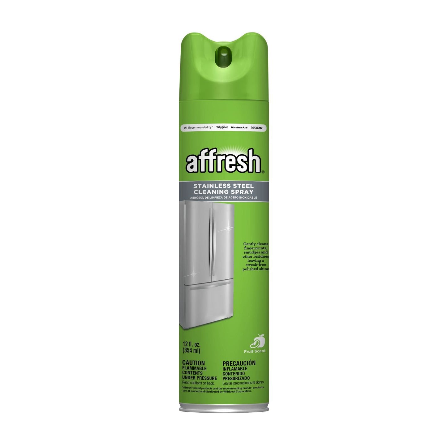 Spray limpiador Affresh para acero inoxidable