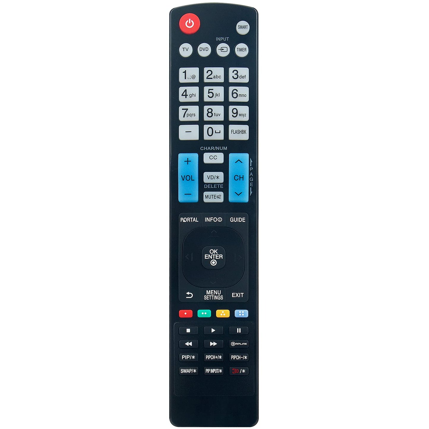 Control remoto TV Universal ( modelo AKB73755451)